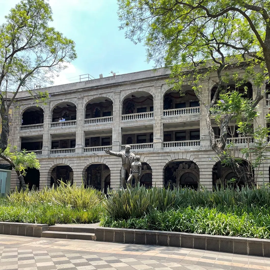 Secretaría de Educación Pública — Patios Murales, Mexico City