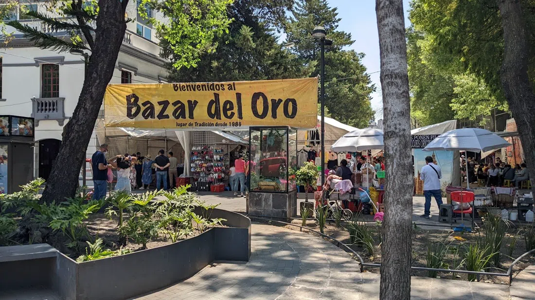 Bazar del Oro (Calle Oro, Roma Norte), Mexico City
