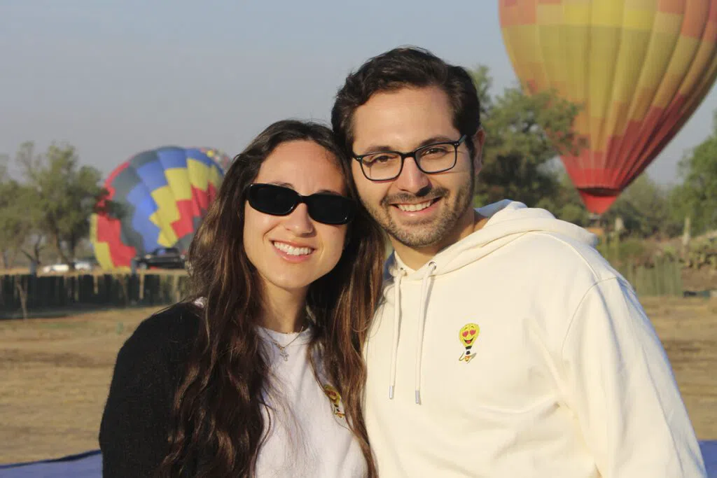 Volando en Globo Teotihuacán, Mexico City