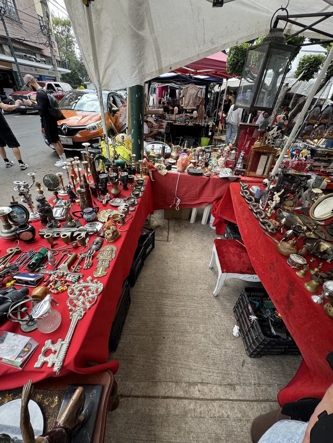 Tianguis de Antigüedades, Colonia Doctores, Mexico City